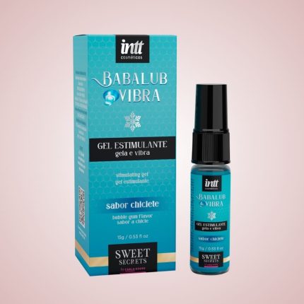 Babalub Vibra Ice Excitante Beijável 15g Intt