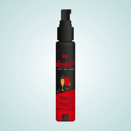 Gel Beijável Hot Lambuze Morango 55ml Intt