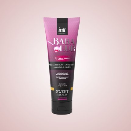 Lubrificante Babalub Chiclete Beijável 50ml Intt