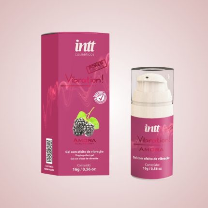 Vibration Amora Gel Excitante Unissex com Efeito de Vibração Intt 17ml
