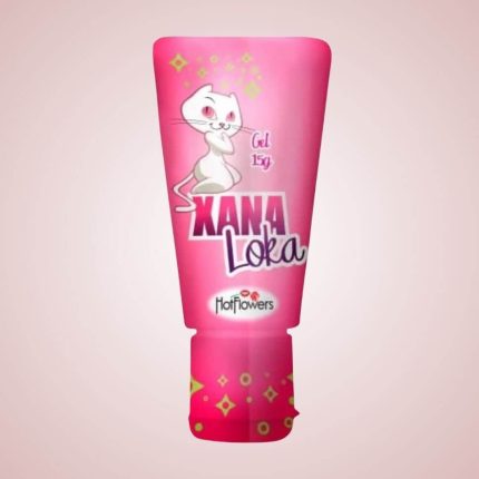 Xana Loka Gel Lubrificante Vaginal Esquenta HotFlowers 15g